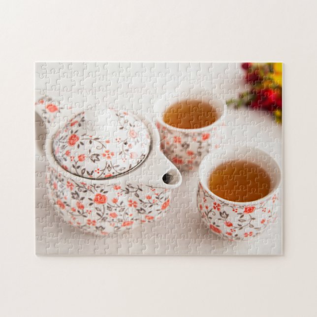 Ceramic Tea Set Jigsaw Puzzle (Horizontal)
