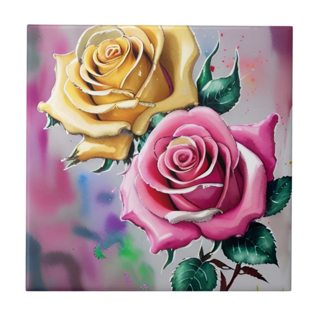 Ceramic tile  (Front)