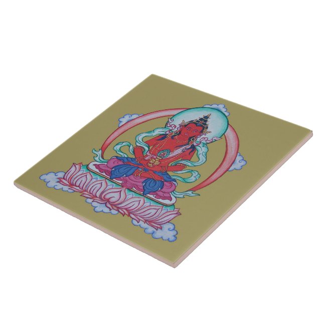 CERAMIC TILE - Amitayus - Buddha of Infinite Life (Side)