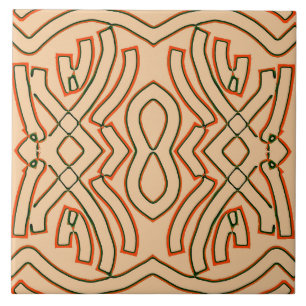 Ceramic Tile, An elegant classic outlines design   Tile