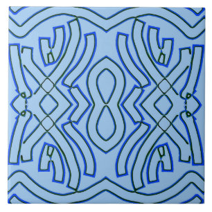 Ceramic Tile, An elegant classic outlines design Tile