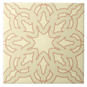 Ceramic Tile, An elegant yellow classic design Ceramic Tile