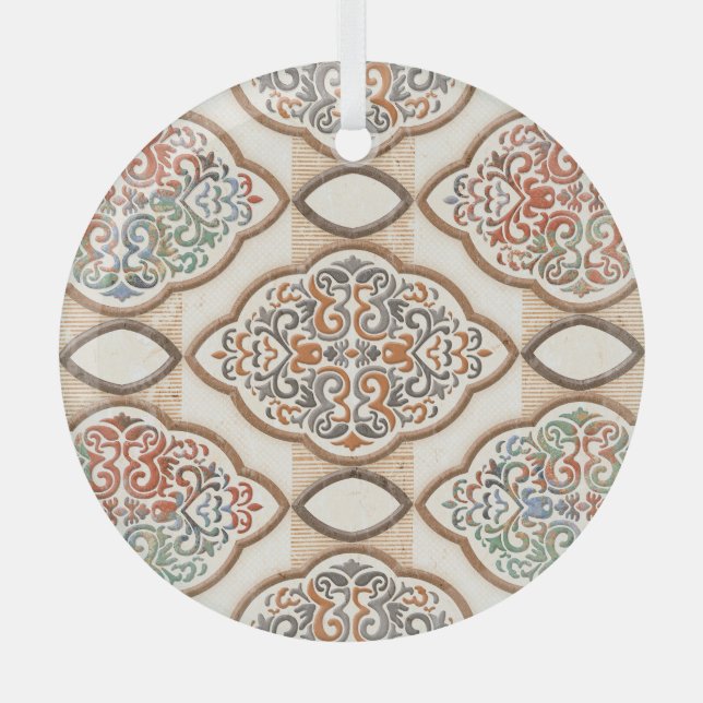 Ceramic Tile: Artistic Wall Decor Glass Tree Decoration (Front)