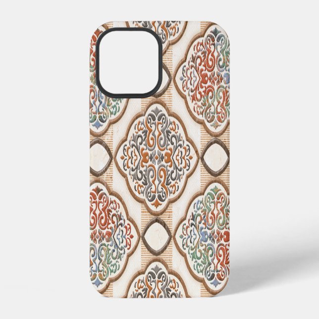 Ceramic Tile: Artistic Wall Decor iPhone Case (Back)