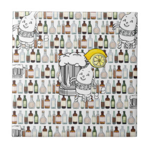 Ceramic Tile Bar Bathroom Ideal