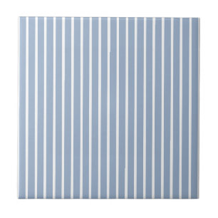 Ceramic Tile  Blue Stripe