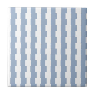 Ceramic Tile Blue Stripe