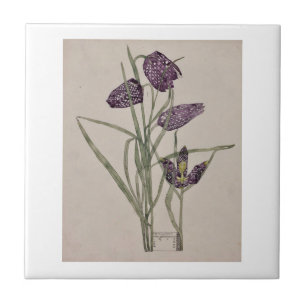 CERAMIC TILE : CHARLES RENNIE MACKINTOSH : 1915