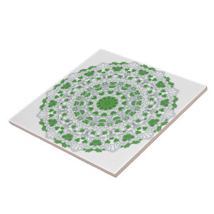 Ceramic Tile - Clover Kaleidoscopic 2