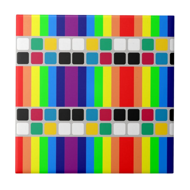 Ceramic Tile Colourful Colours (Front)