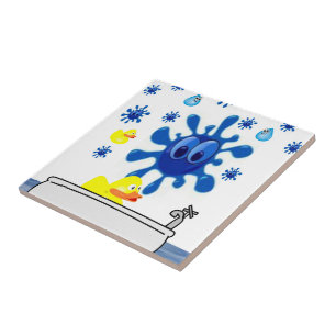 Ceramic Tile Duck