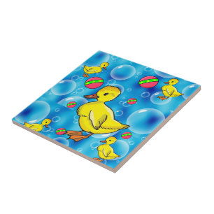 Ceramic Tile Duck