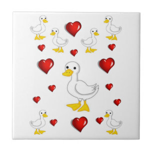 Ceramic Tile Duck