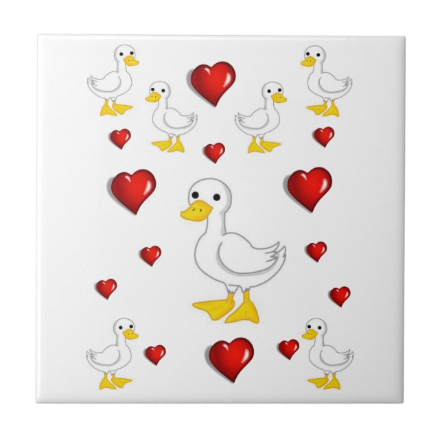 Ceramic Tile Duck (Front)
