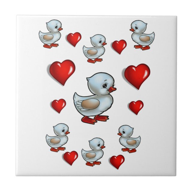 Ceramic Tile Duck (Front)