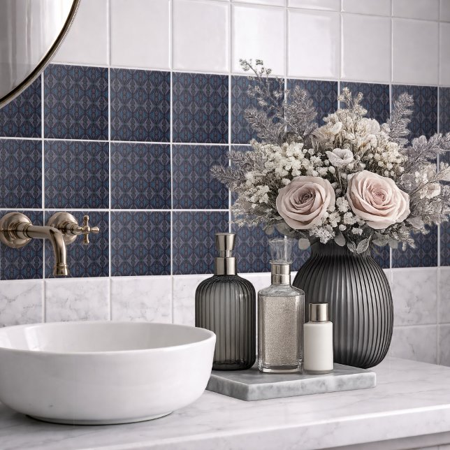 Ceramic Tile, “Inky Imprints” Tile (Creator Uploaded)