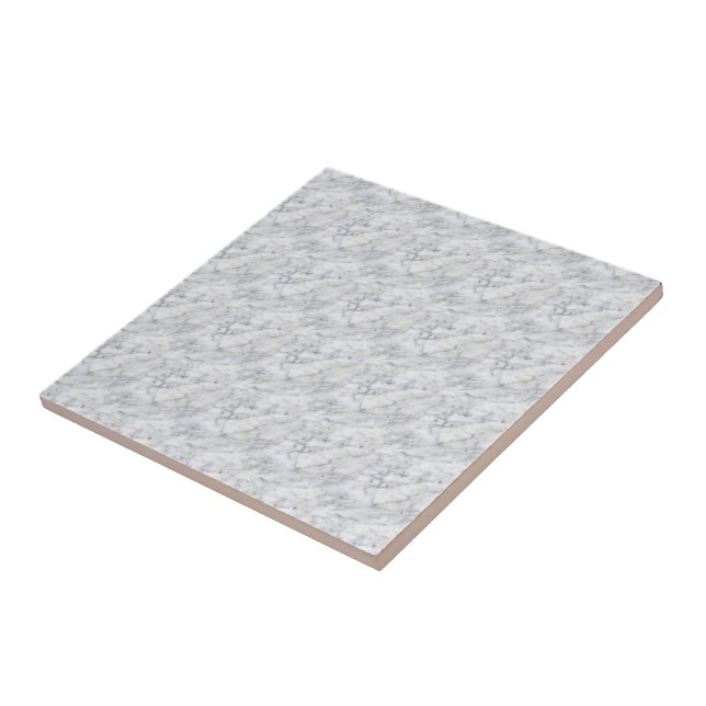 Ceramic Tile Marble Imitation Grey White Square (Side)
