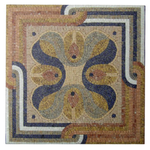 Ceramic Tile - Mediterranean Mosaic Pattern