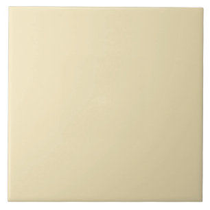 Ceramic Tile - Pale Yellow
