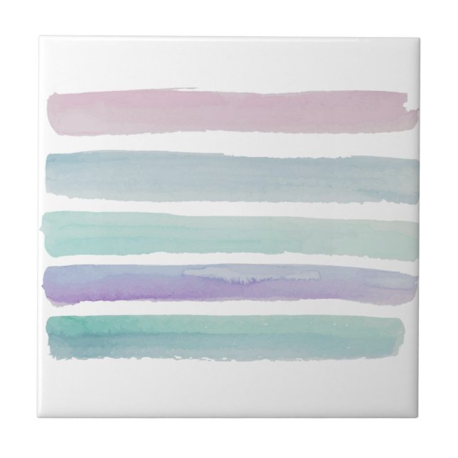 Ceramic Tile Pastel Colors (Front)