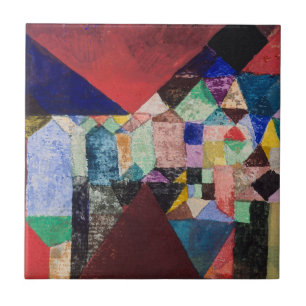 CERAMIC TILE : PAUL KLEE : MUNICIPAL JEWEL
