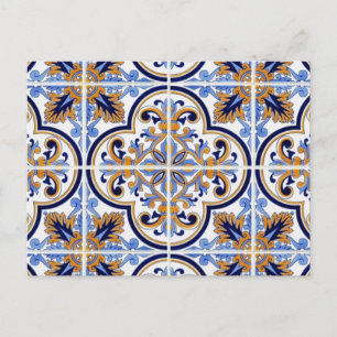 Ceramic Tile Postcard