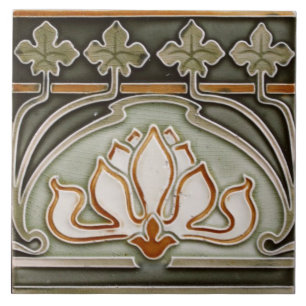 Ceramic Tile - Repo Art Nouveau Border