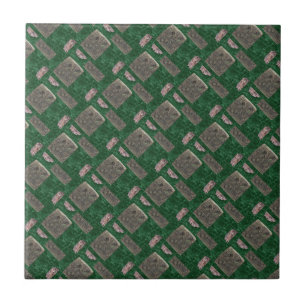 Ceramic Tile Rock Green