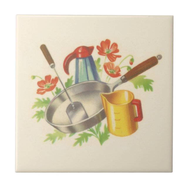 Ceramic Tile, Small- KITCHEN ARRAY "A" Ceramic Tile (Front)