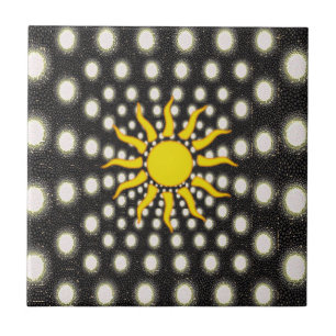 Ceramic Tile Sun