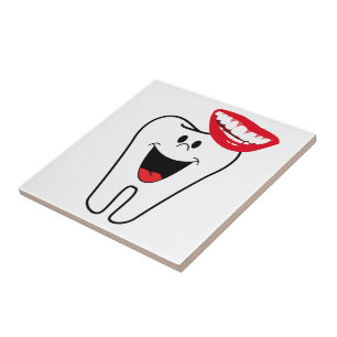 Ceramic Tile Tooth Smile Dentist