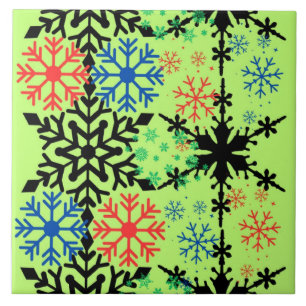 Ceramic Tile unique design green