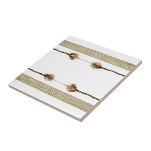 Ceramic Tile White Rope Natural