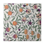 CERAMIC TILE ; WILLIAM MORRIS : POMEGRANATES<br><div class="desc">WILLIAM MORRIS DESIGN CERAMIC TILE</div>