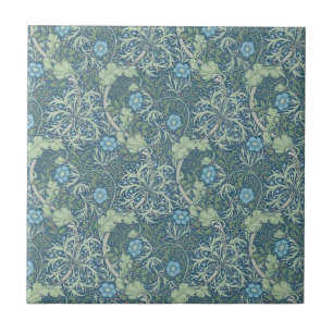 CERAMIC TILE : WILLIAM MORRIS : SEAWEED