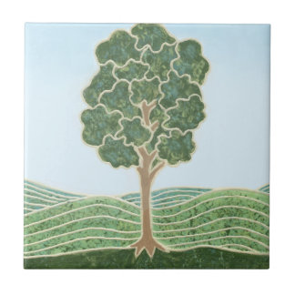 Ceramic tile with Primitive Tree image