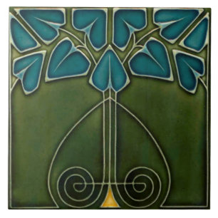 Ceramic Tiles - Art Nouveau Reproduction