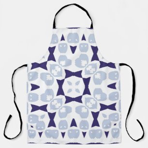 Ceramic tiles azulejo portugal. Vintage seamless p Apron