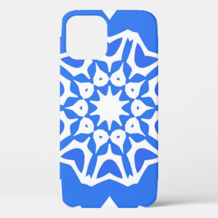 Ceramic tiles azulejo portugal. Vintage seamless p iPhone 12 Case
