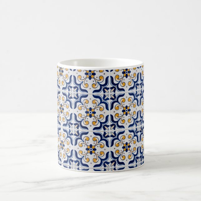 Ceramic tiles coffee mug (Center)