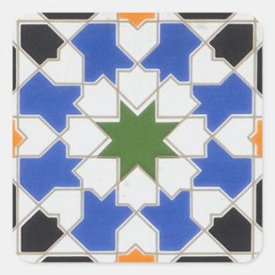 Ceramic tiles from Granada Sticker