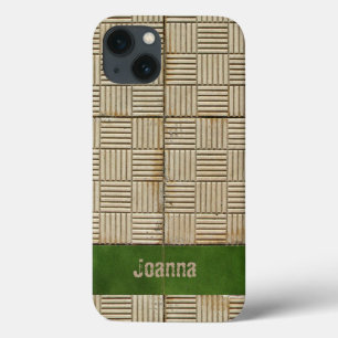 Ceramic Tiles Mediterranean Pattern any Name iPhone 13 Case