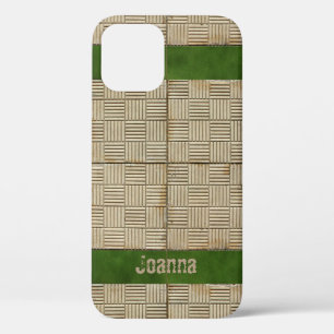 Ceramic Tiles Mediterranean Pattern any Name iPhone 12 Case
