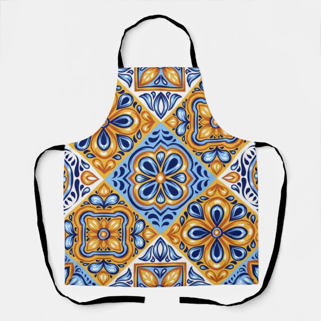 Ceramic tiles pattern apron (Front)