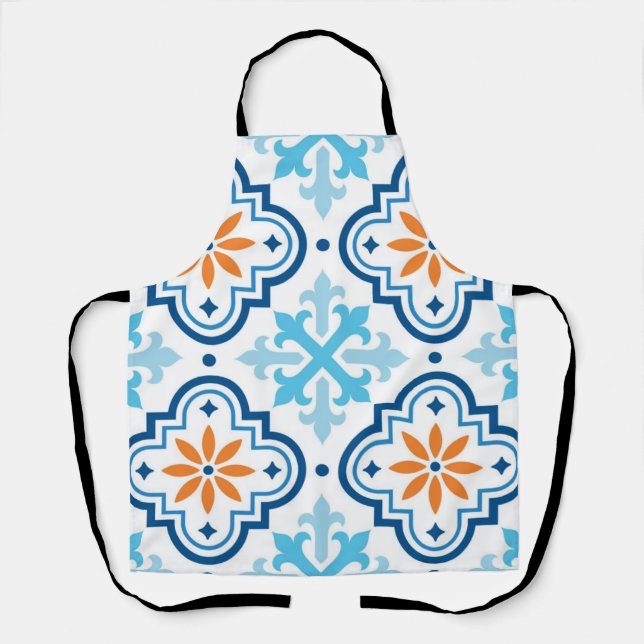 Ceramic tiles pattern apron (Front)