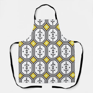 Ceramic tiles pattern apron