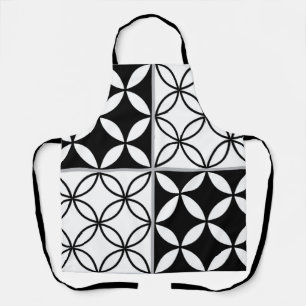 Ceramic tiles pattern apron