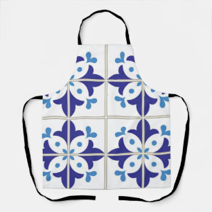 Ceramic tiles pattern apron