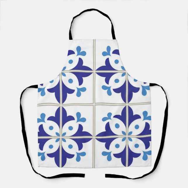 Ceramic tiles pattern apron (Front)