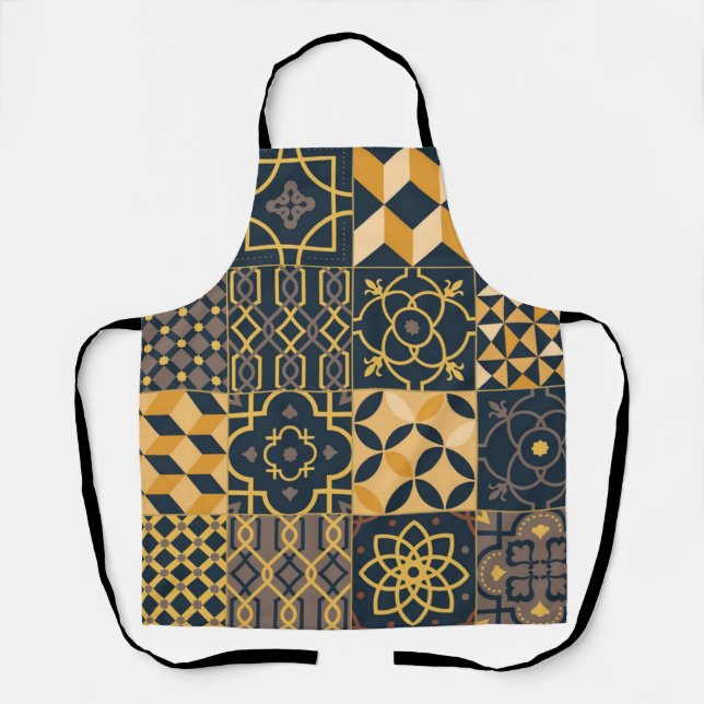 Ceramic tiles pattern apron (Front)